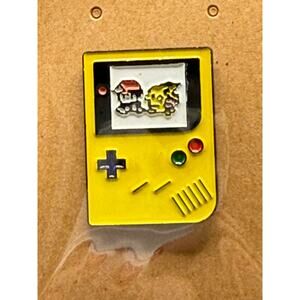 Pokemon Enamel Pin - Ash Ketchum - Pikachu - Gameboy Color